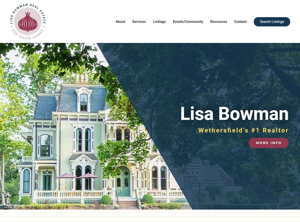 Lisa Bowman Real Estate Website Project