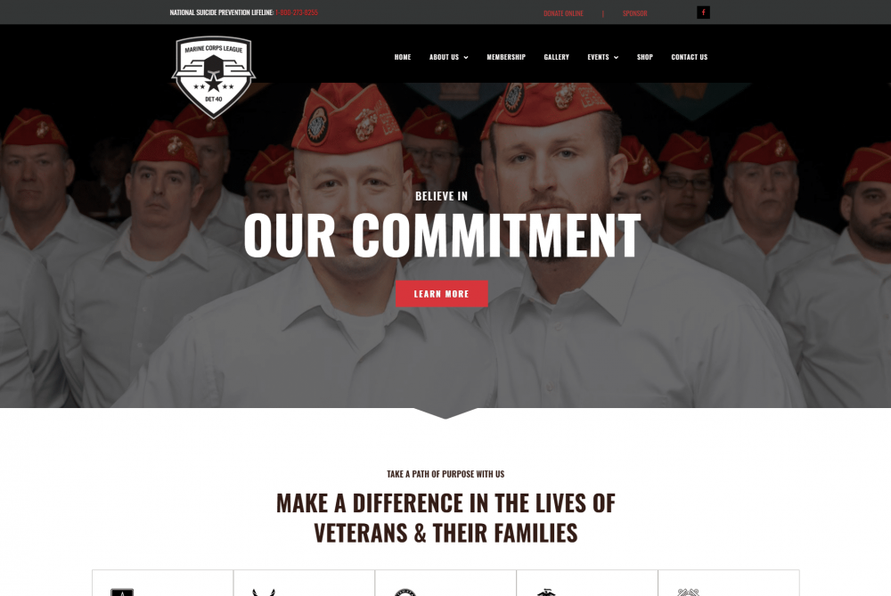 veterans screenshot